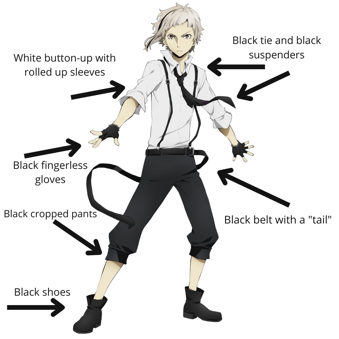 Atsushi Cosplay Guide Bungo Stray Dogs Cosplay