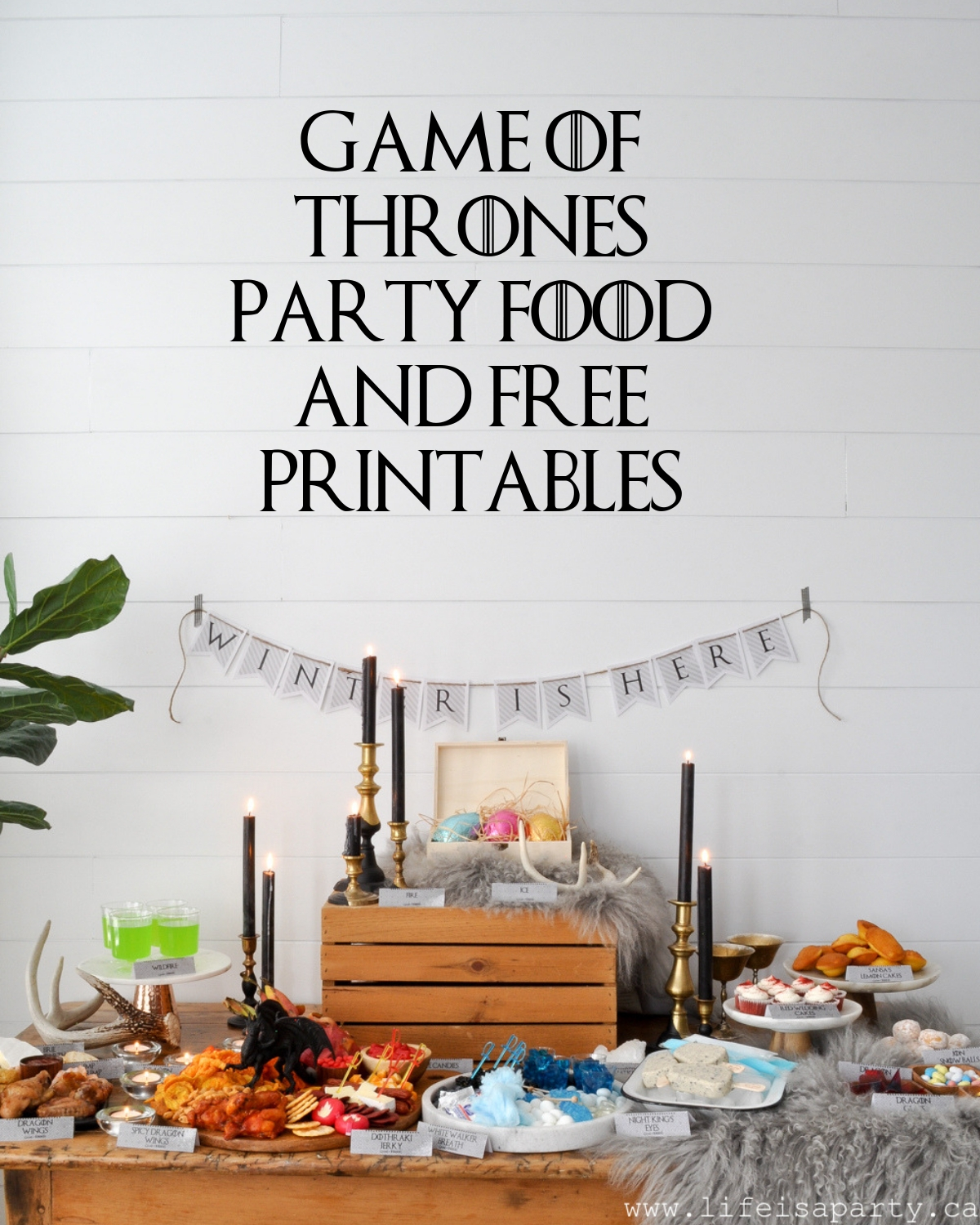 Game Of Thrones Party Ideas