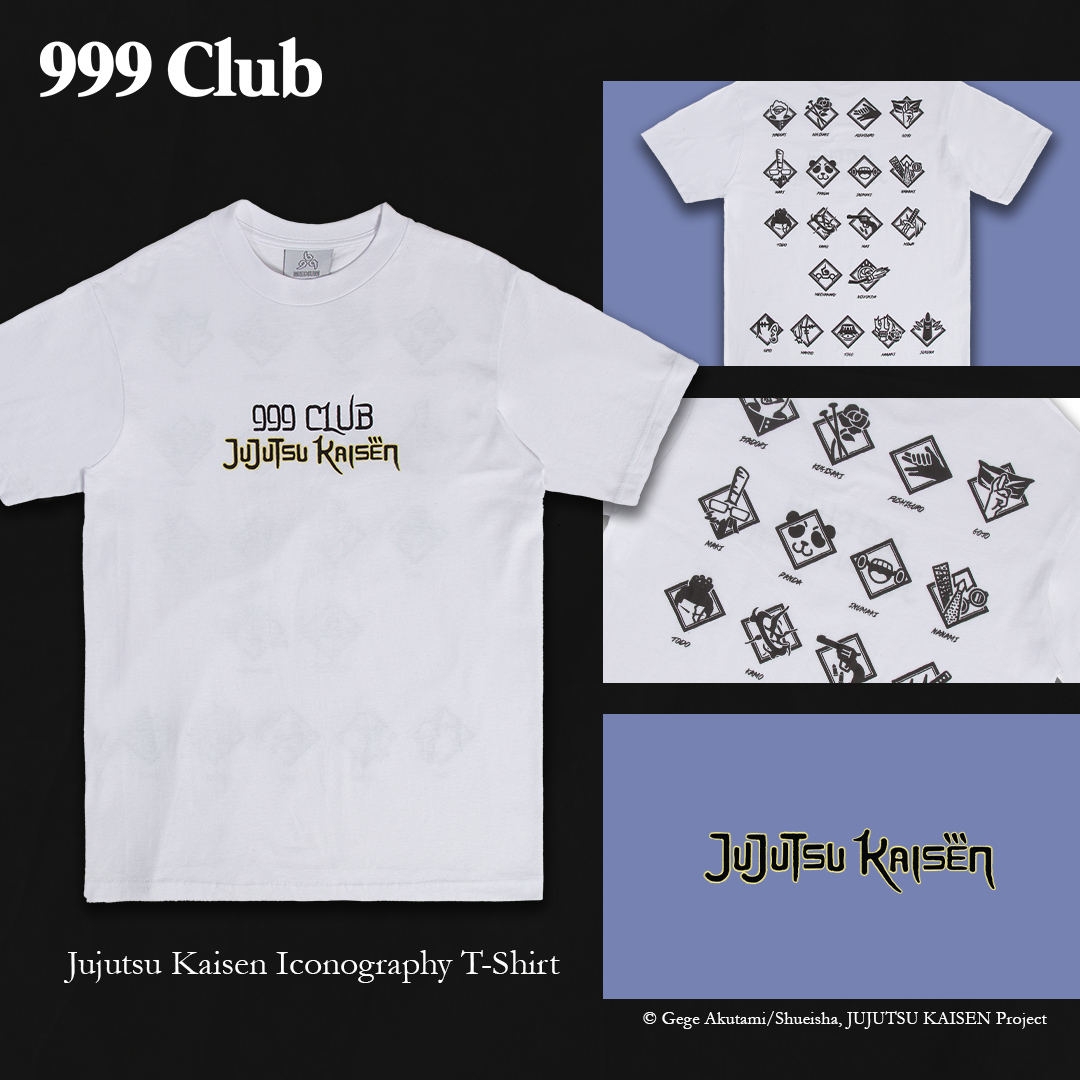 JUJUTSU KAISEN x 999 Club Announce Limited Collection