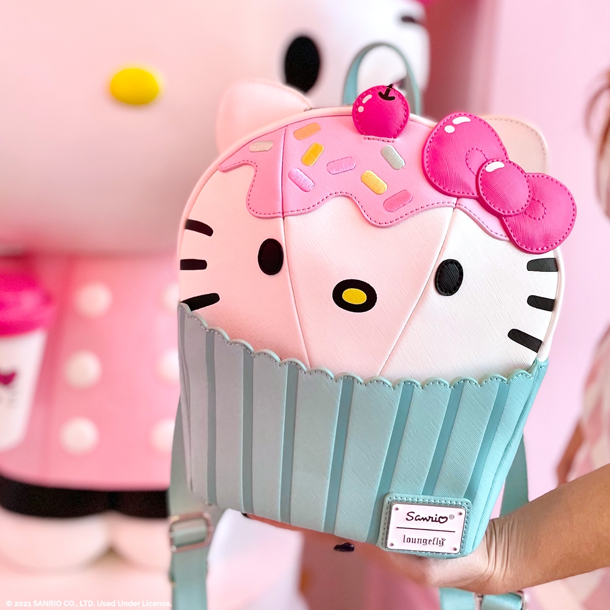 Hello Kitty: Cupcake Loungefly Mini Backpack