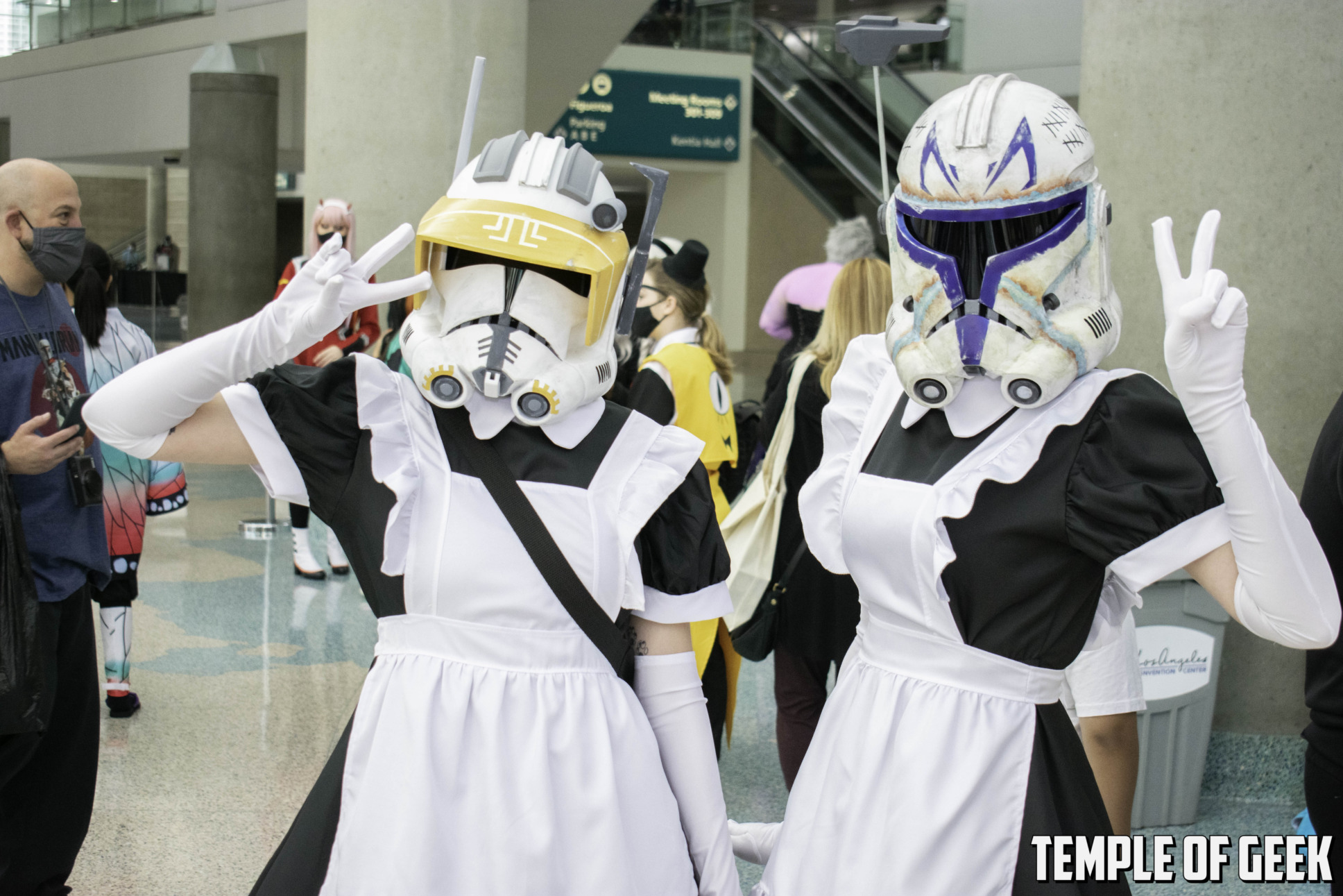 Cosplayers of LA Comic Con 2021 - Samurai Josh