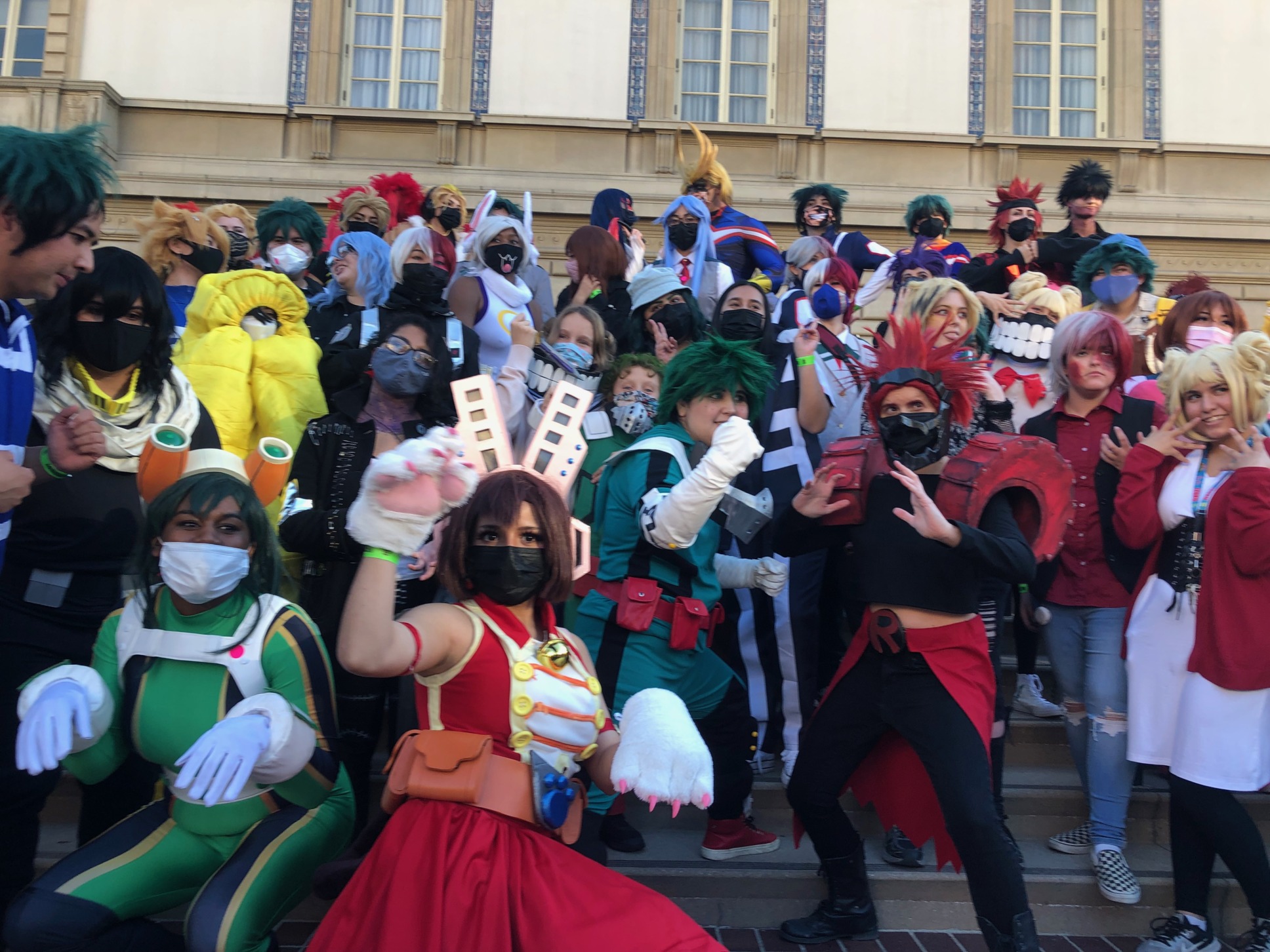 My Hero Academia Cosplay Meetup at Anime Pasadena 2021