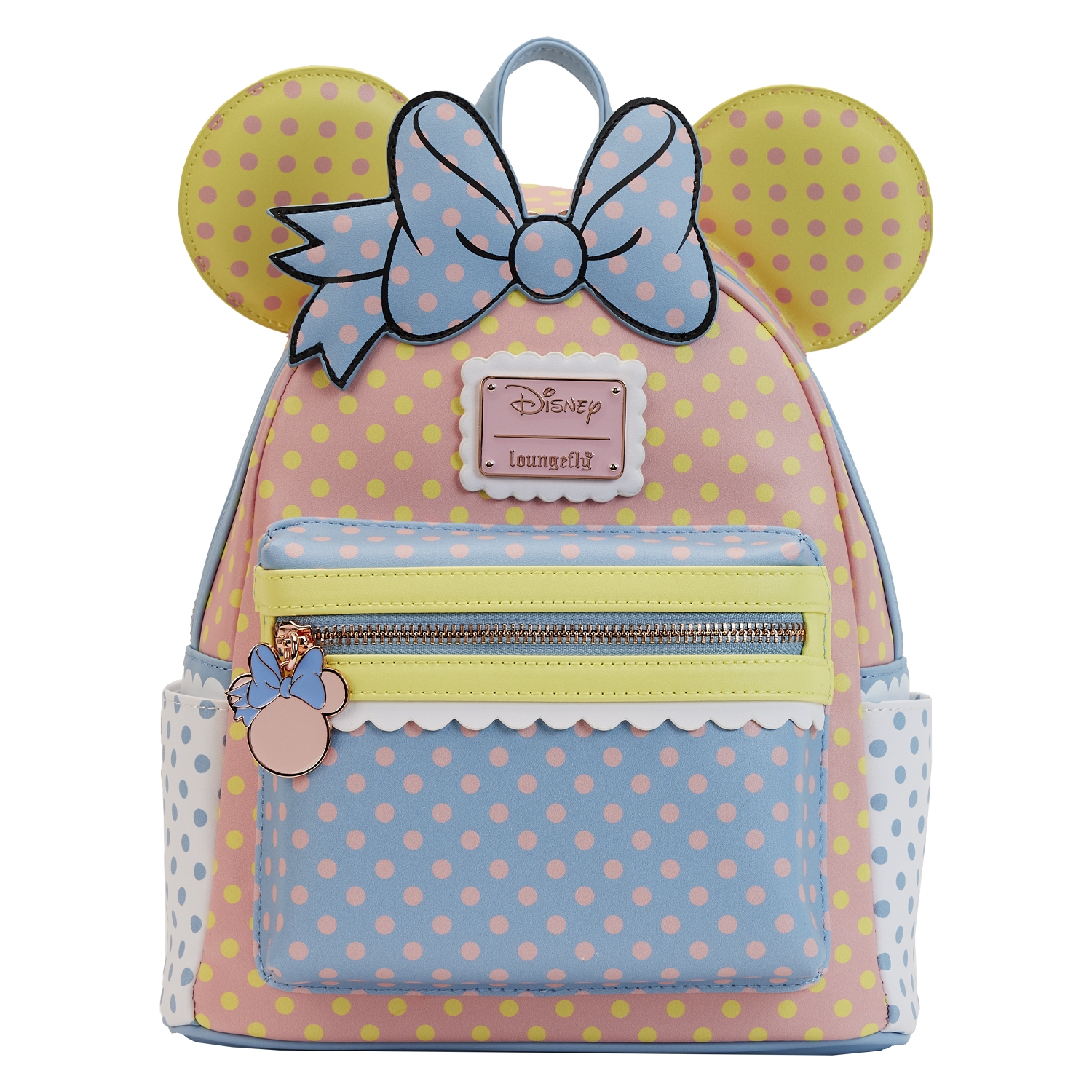 Mickey Mouse and Minnie Mouse New York Loungefly Mini Backpack