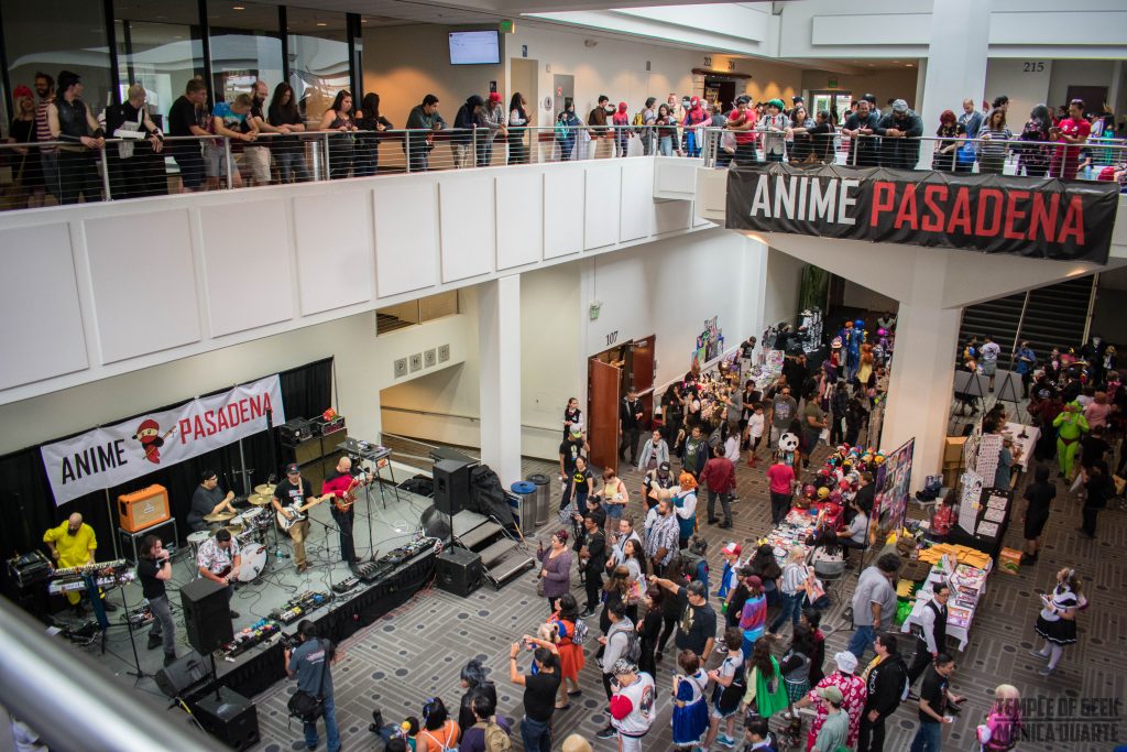 Convention Floor at Anime Pasadena 2018. Photo by Monica Duarte