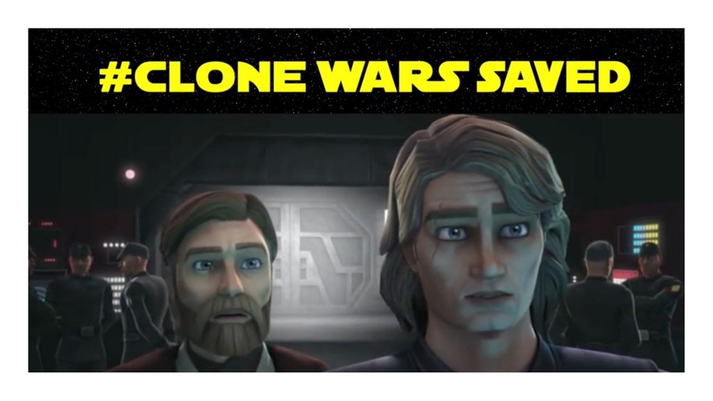 Clone Wars Saved! Clone Wars Is Back!!!