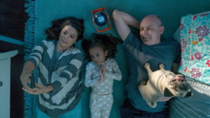 (L to R) Eva Longoria as "Grace", Elizabeth Caro as "Amelia" and Rob Corddry as "Kurt" in Ken Marino’s Dog Days, a LD Entertainment release. Credit : Jacob Yakob / LD Entertainment