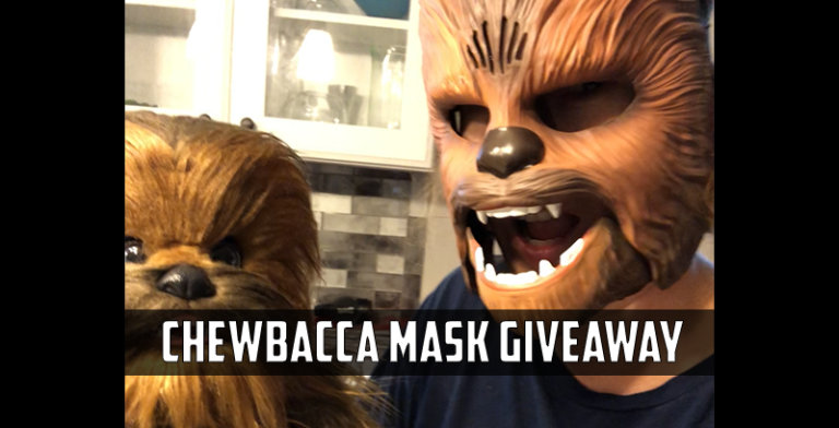 Chewbacca Mask Giveaway