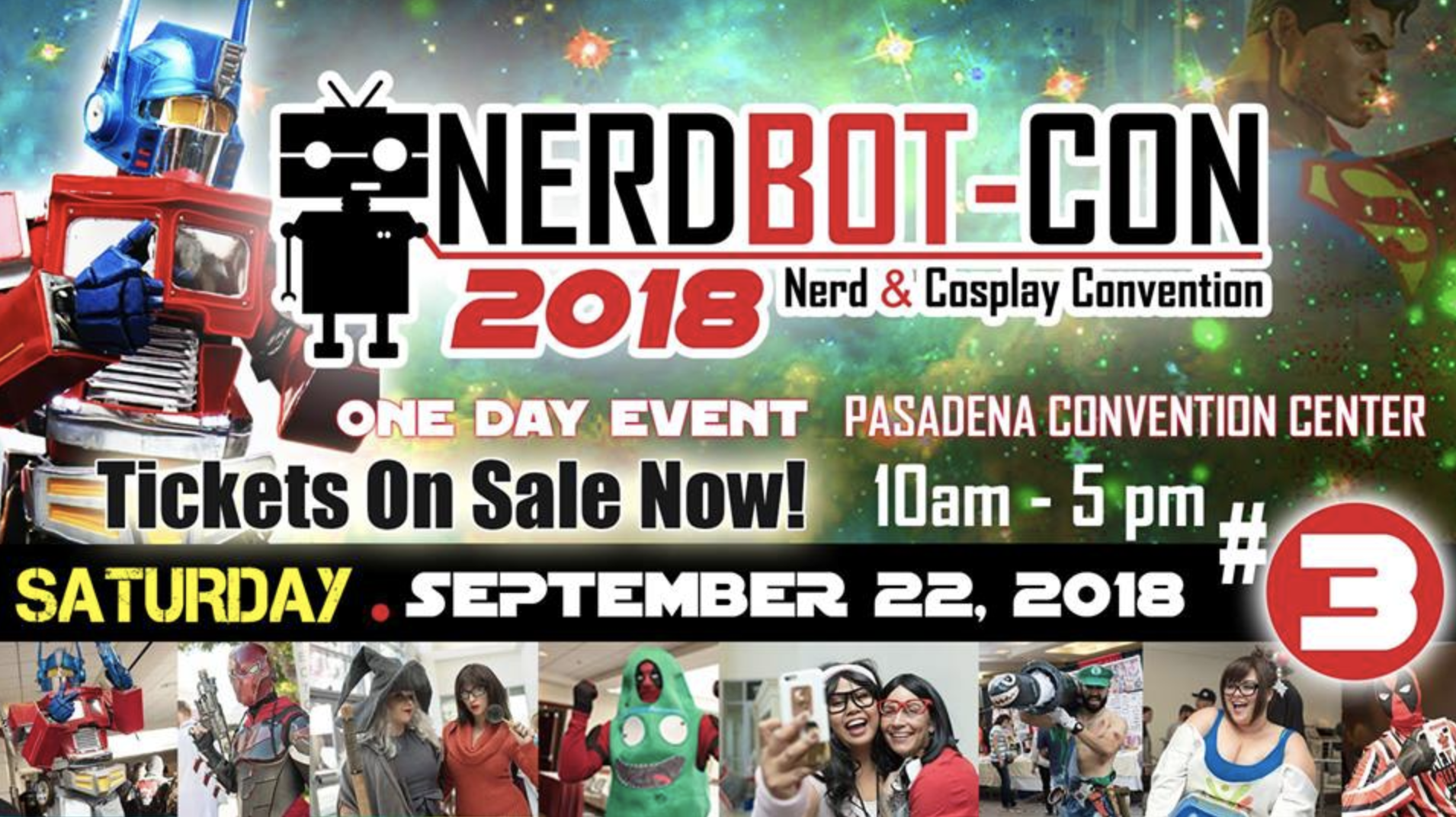 Nerdbot-Con 2018 Pre-Con Rundown