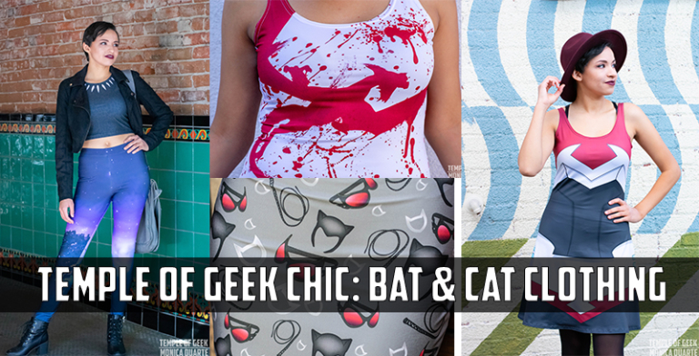 Bat and Cat Clothing Makes Cosplay Inspired Fashions!