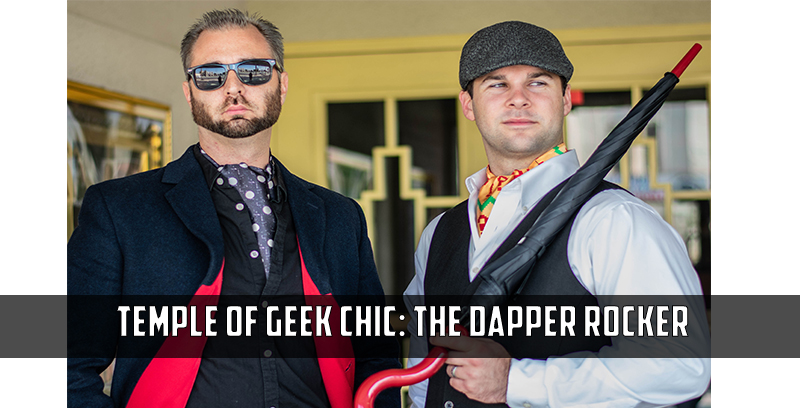 The Dapper Rocker Brings Elegance to Geek Style