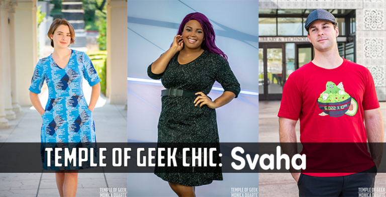 Temple of Geek Chic: STEM-themed apparel from Svaha Apparel!