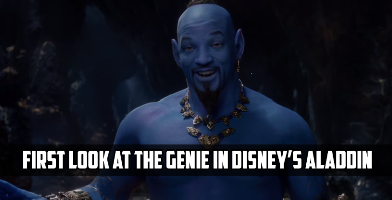 Get A First Look Of Will Smith As The Genie In The New Trailer For Aladdin