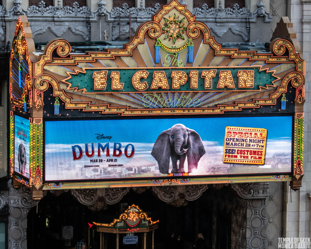 Disney's Dumbo Props & Costumes On Display At The El Capitan Theater