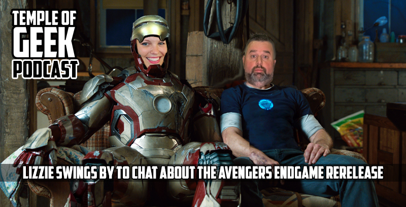 Lizzie Swings By To Chat About The Avengers Endgame Rerelease