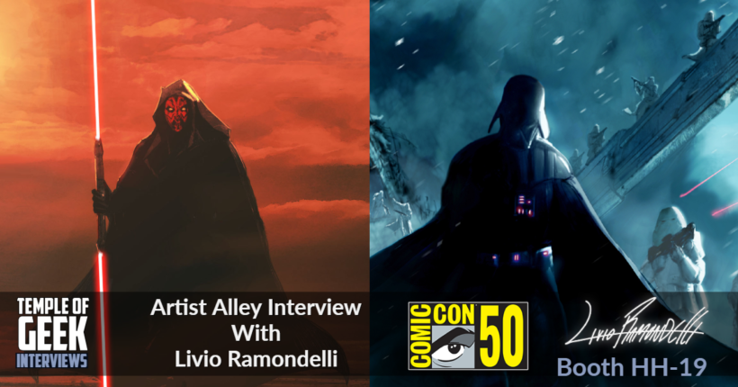 San Diego Comic Con 2019 Interview with Livio Ramondelli