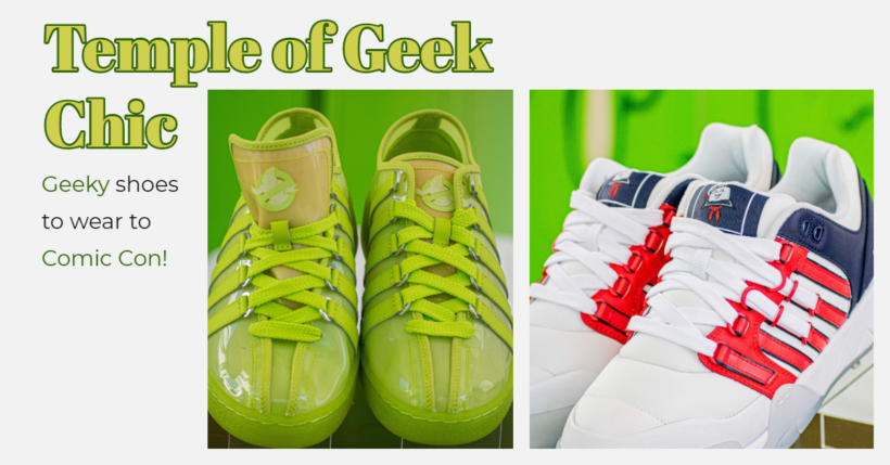Geeky shoes to wear to Comic Con!