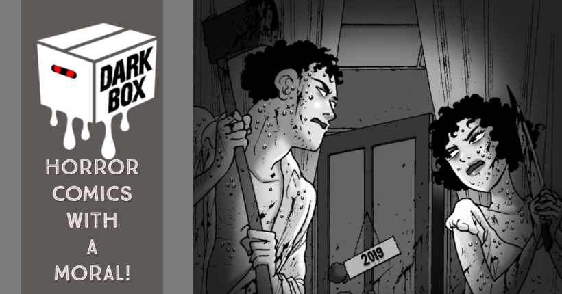 DarkBox is horror comics with a moral!