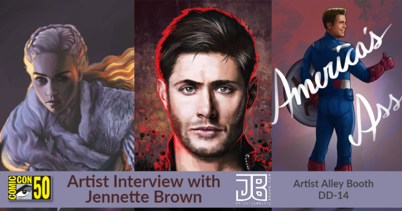 San Diego Comic-Con 2019 Artist Interview with Jennette Brown