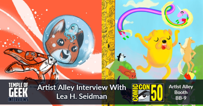 San Diego Comic Con 2019 Artist Alley Interview with Lea Seidman