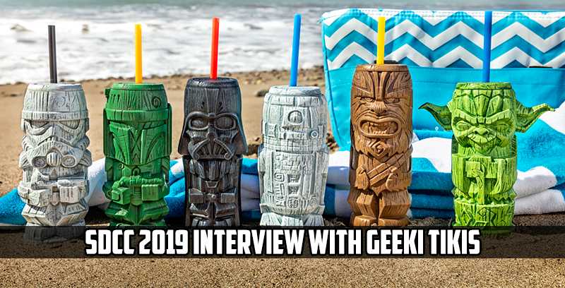 San Diego Comic-Con 2019 Interview with Geeki Tikis