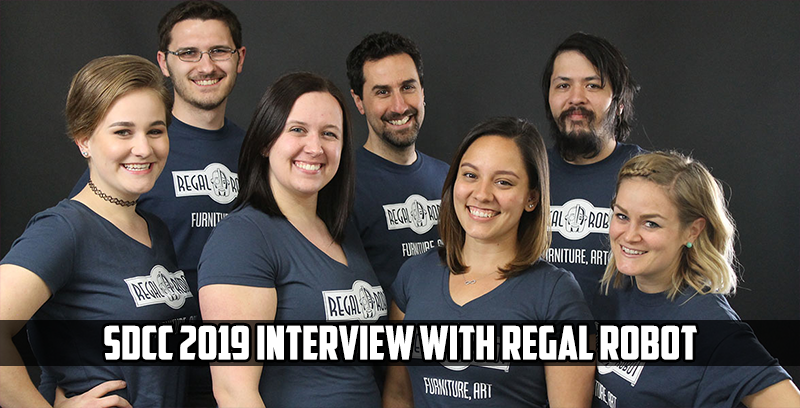 San Diego Comic-Con 2019 Interview with Regal Robot