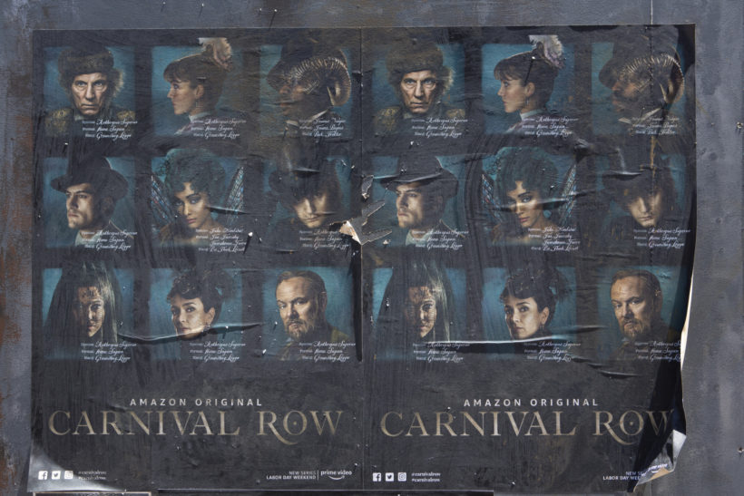 Check out the Carnival Row Pop Up before it leaves to Chicago!