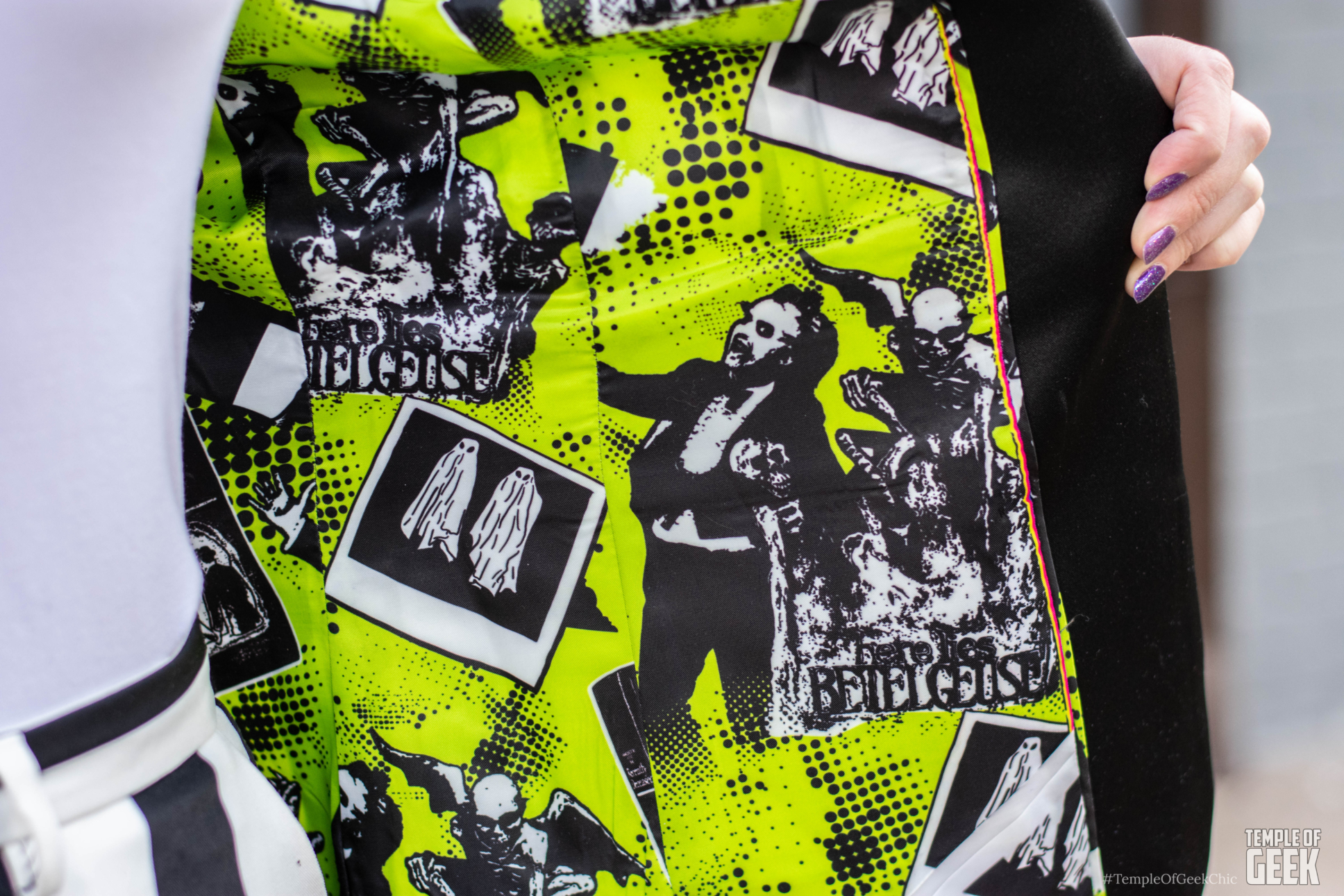 Beetlejuice blazer lining