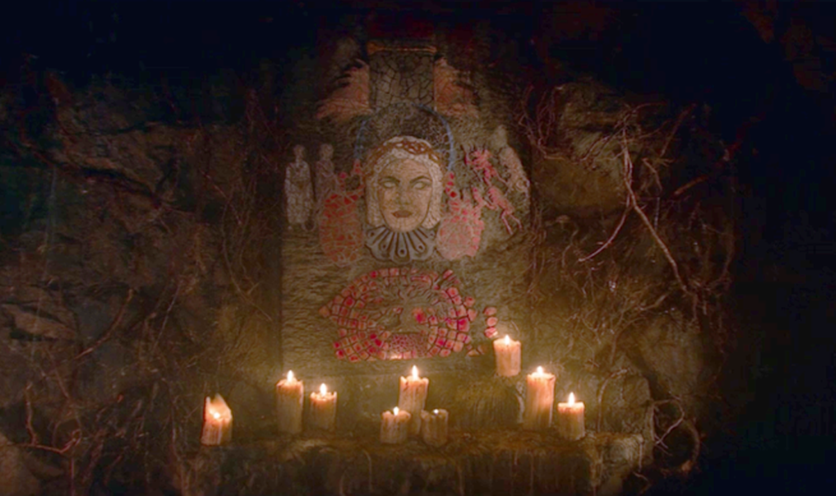 sabrina spellman shrine in the mines