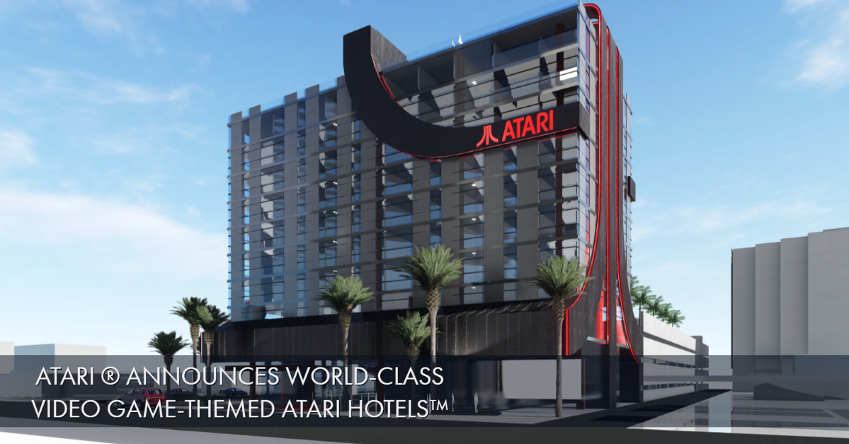 ATARI ® announces video game themed ATARI Hotels