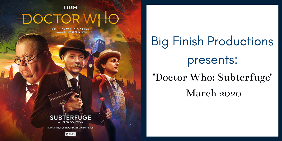 Doctor Who: Subterfuge, the new Seventh Doctor Big Finish adventure