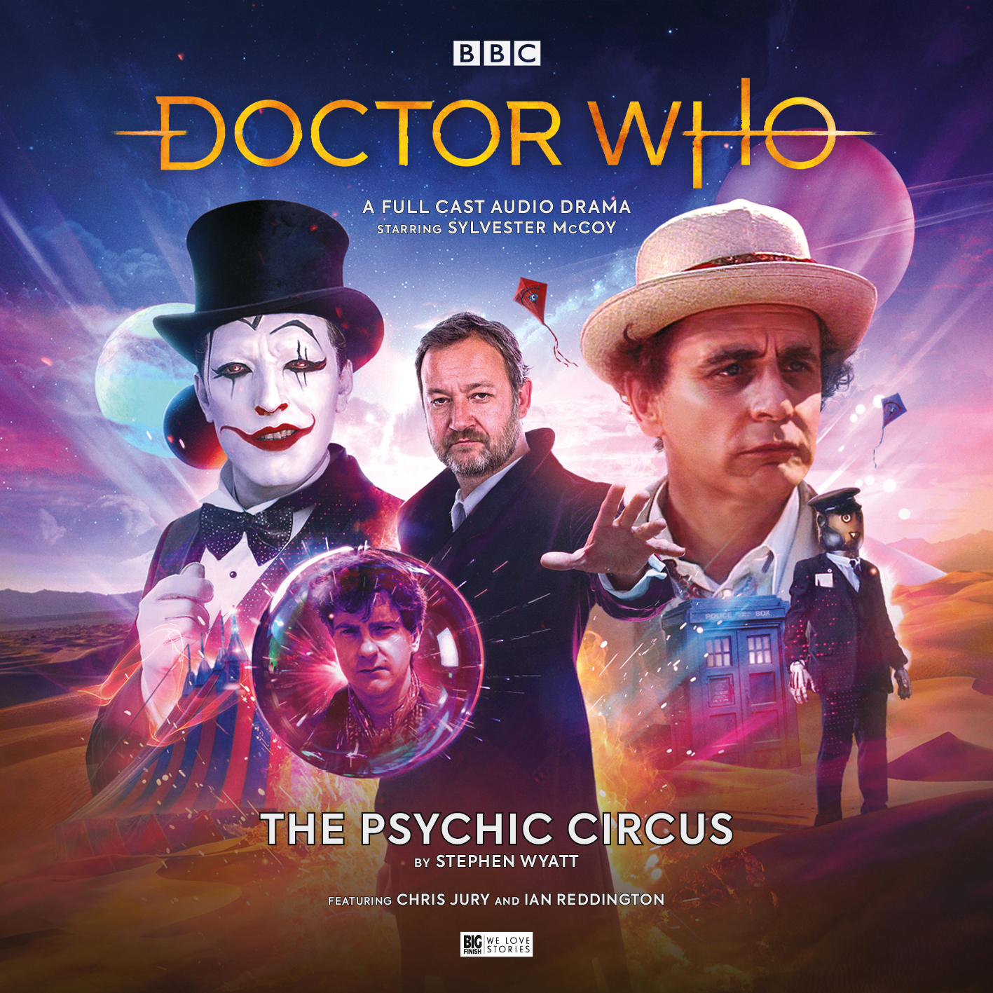 Sylvester McCoy Psychic Circus cover