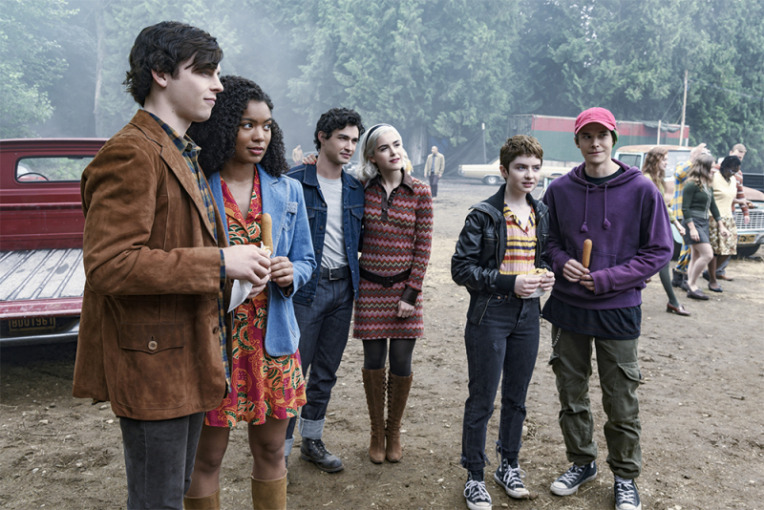 Sabrina and her friends are gathering at the carnival