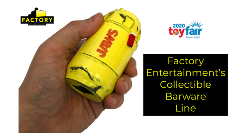 Factory Entertainment’s Collectible Barware Line At New York Toy Fair