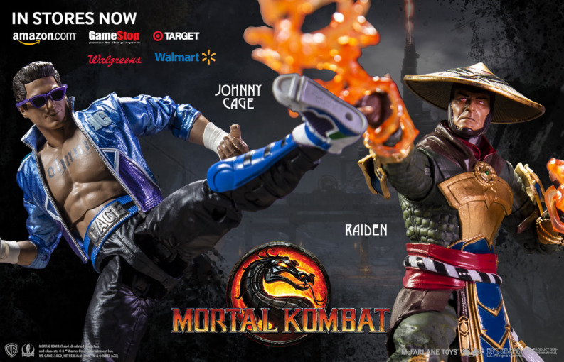 McFarlane Toys has created a line of Mortal Kombat 11 figures