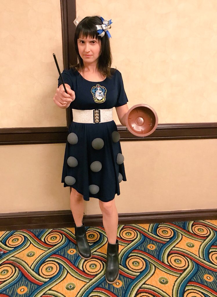 Ravenclaw Dalek dress cosplay