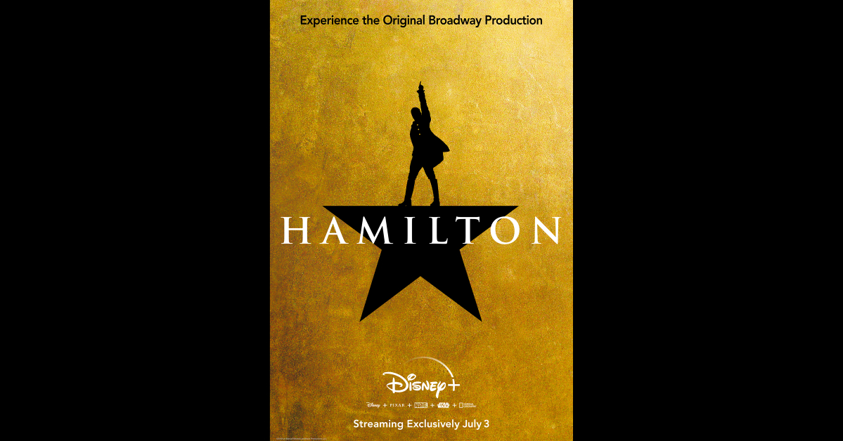 Original Broadway production of Hamilton coming to Disney+