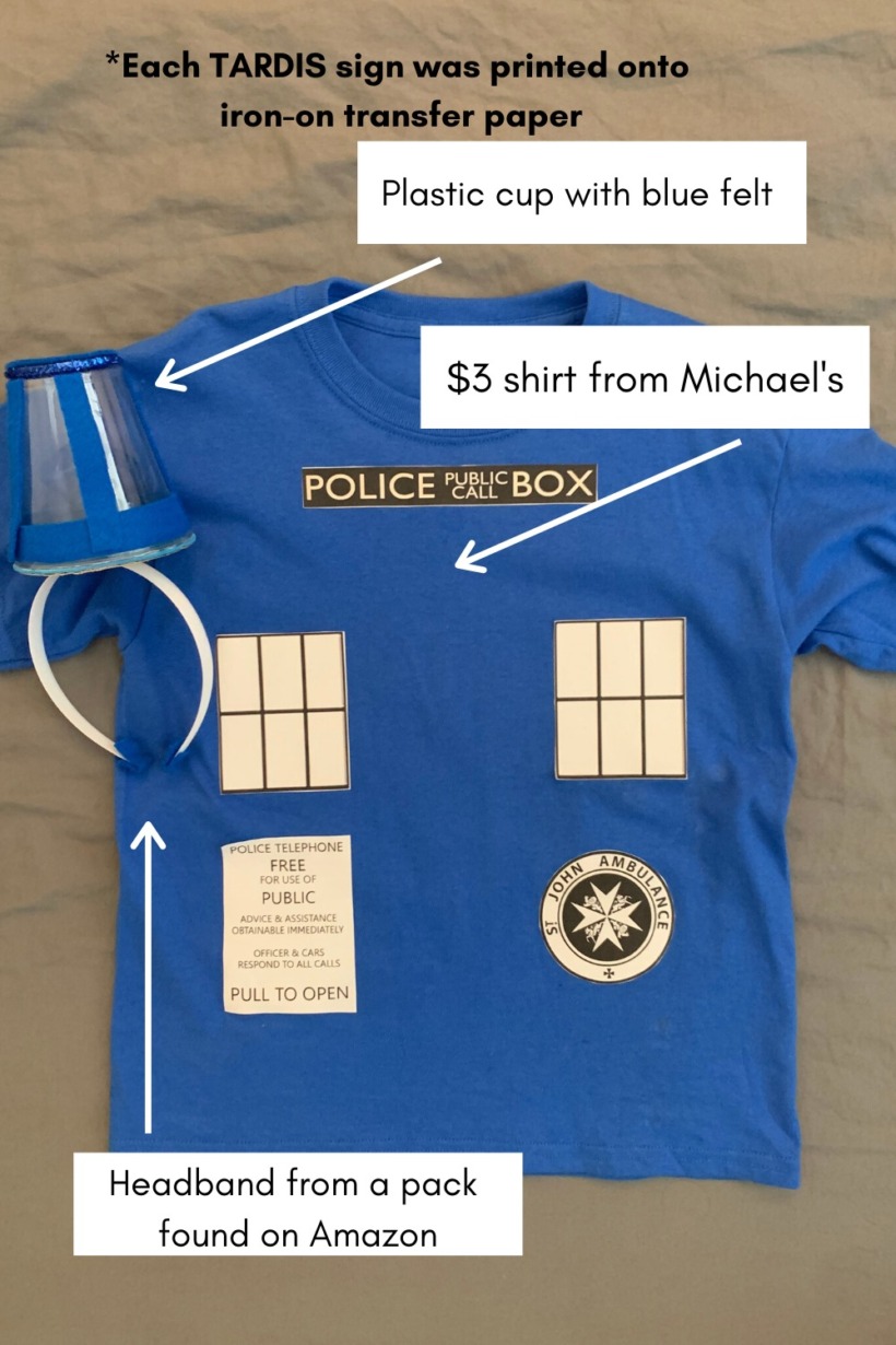 child TARDIS cosplay