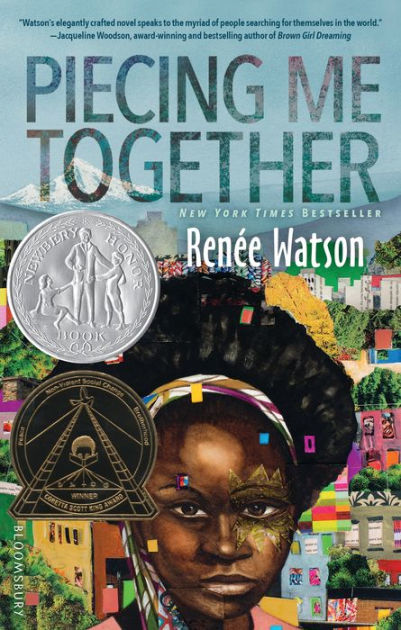 cover of "Piecing Me Togeyjer" features Black college art student