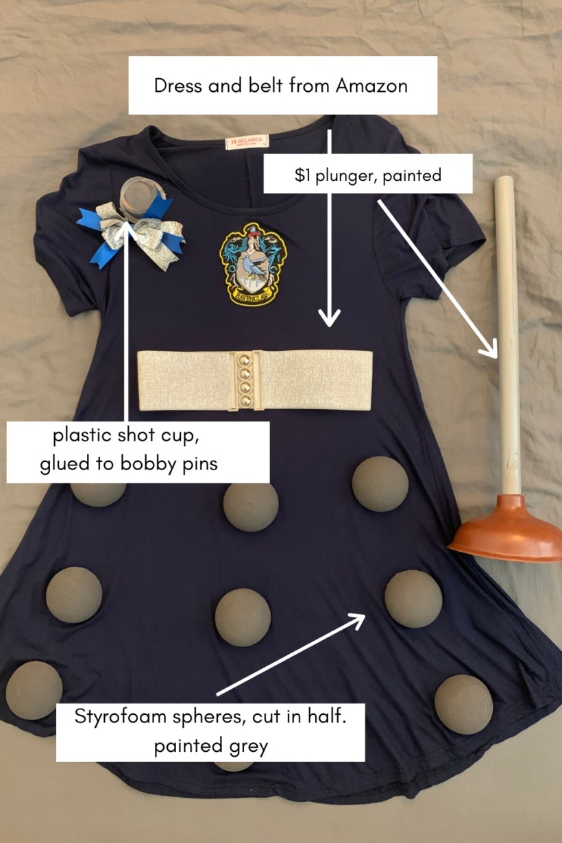 Dalek dress cosplay breakdown