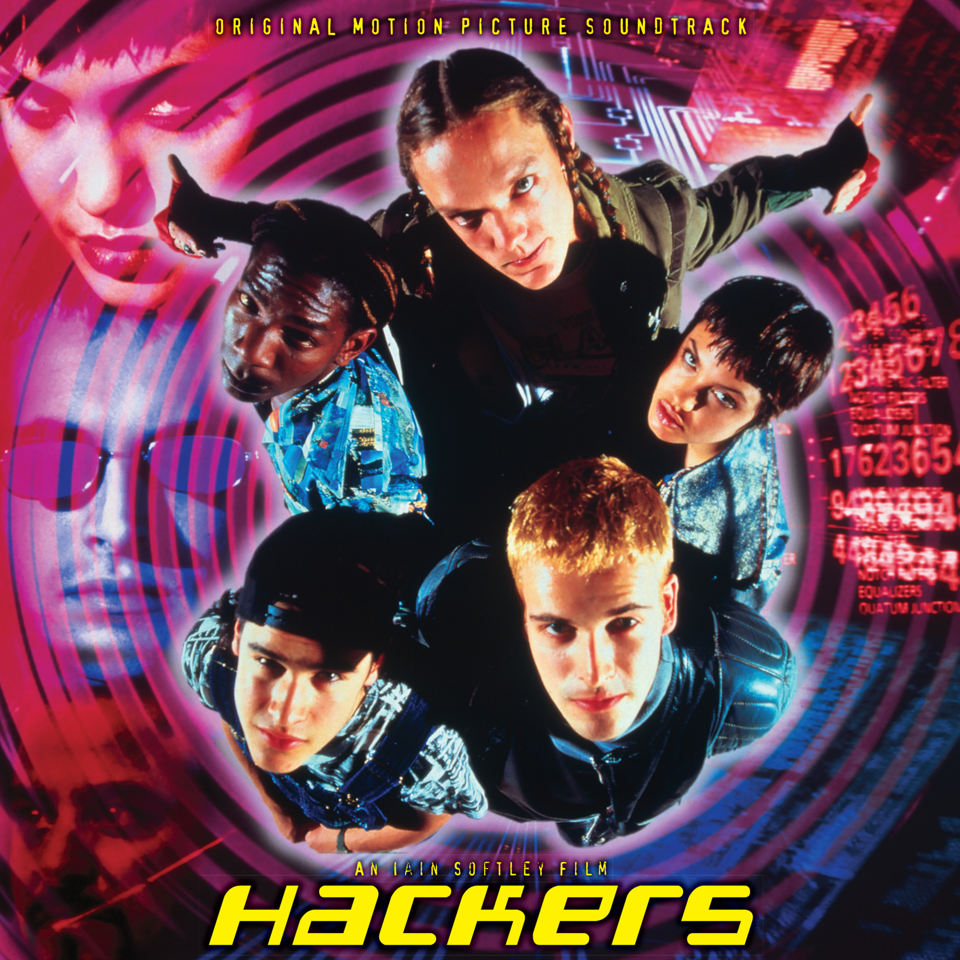 Hackers album cover for Record Store Day