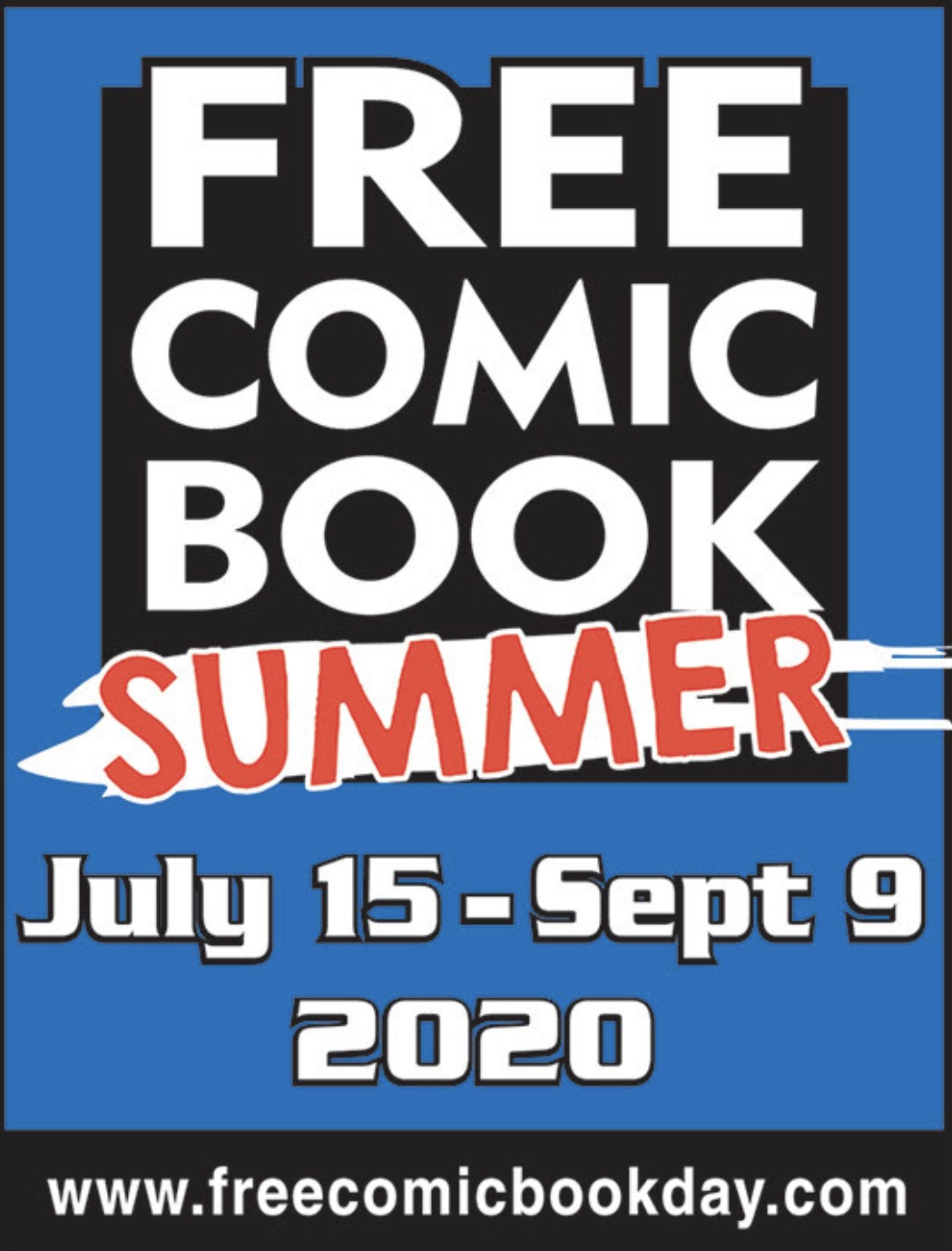 Free comic book day flyer gives new dates