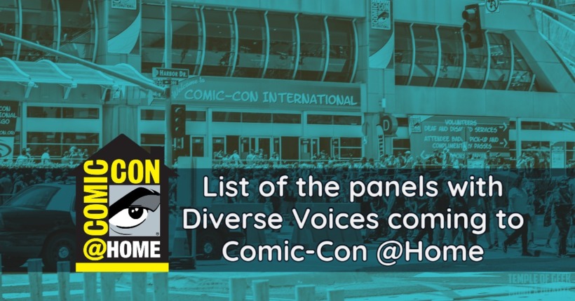 List of the panels with Diverse Voices coming to Comic-Con @Home