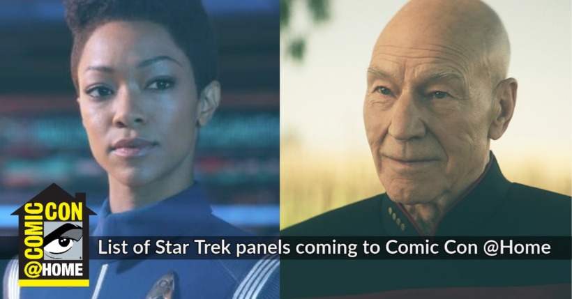 List of Star Trek panels coming to Comic Con @Home