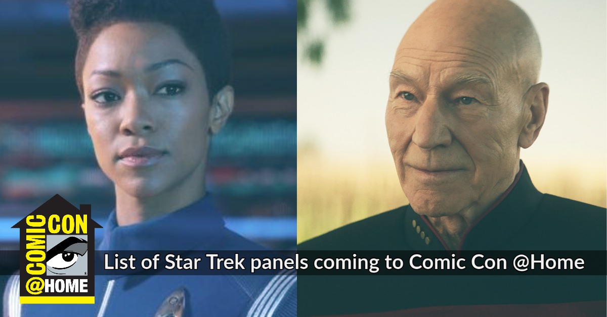 List of Star Trek panels coming to Comic Con Home