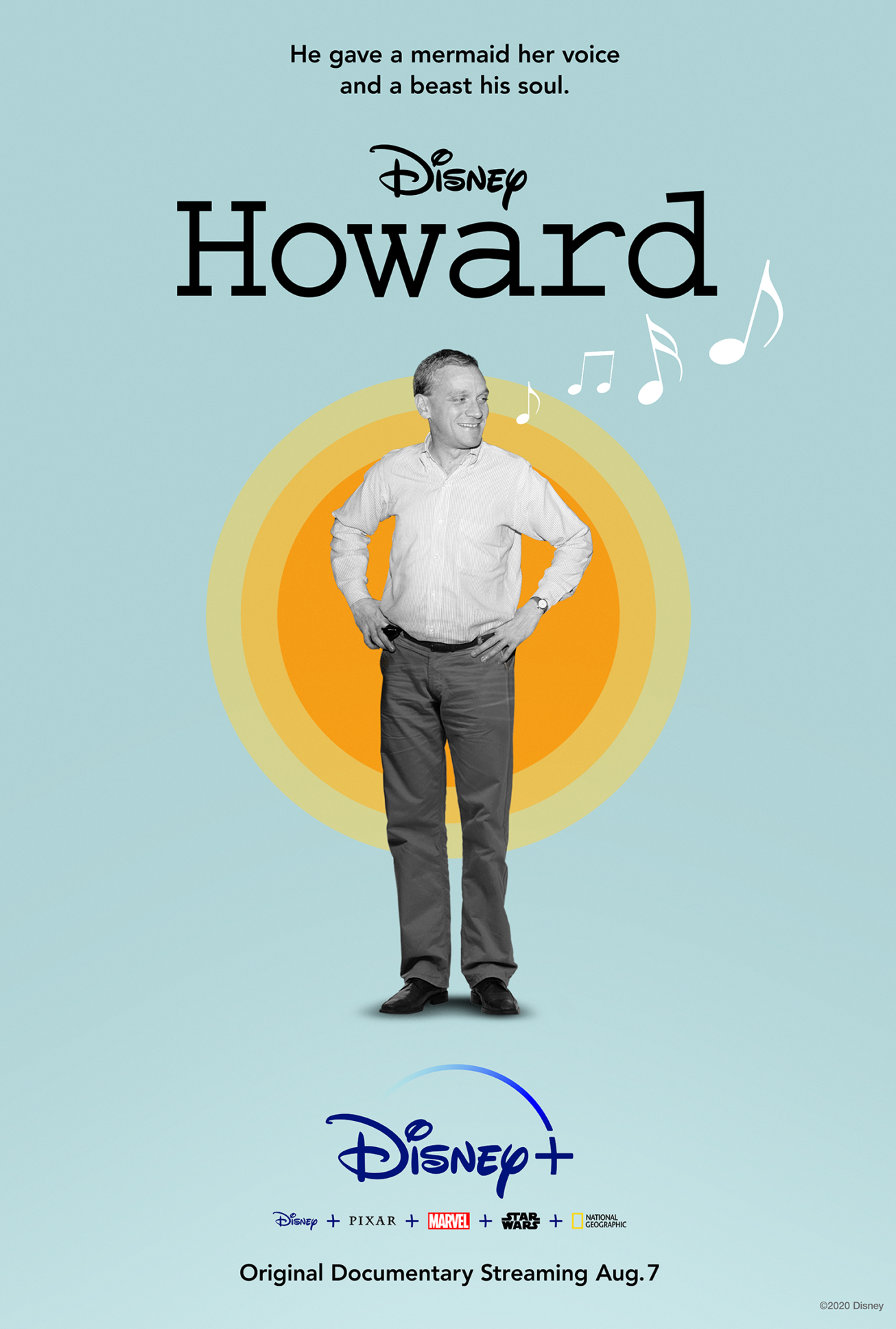 Howard Disney+ key art