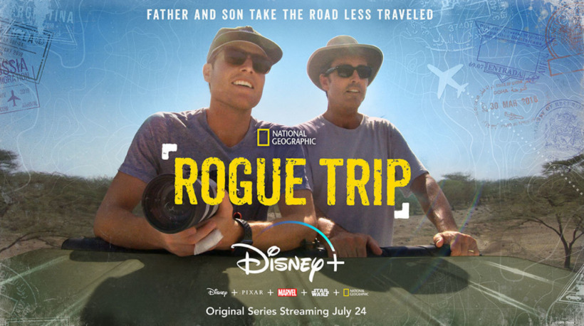 “Rogue Trip” original series brings father-son adventures to Disney+