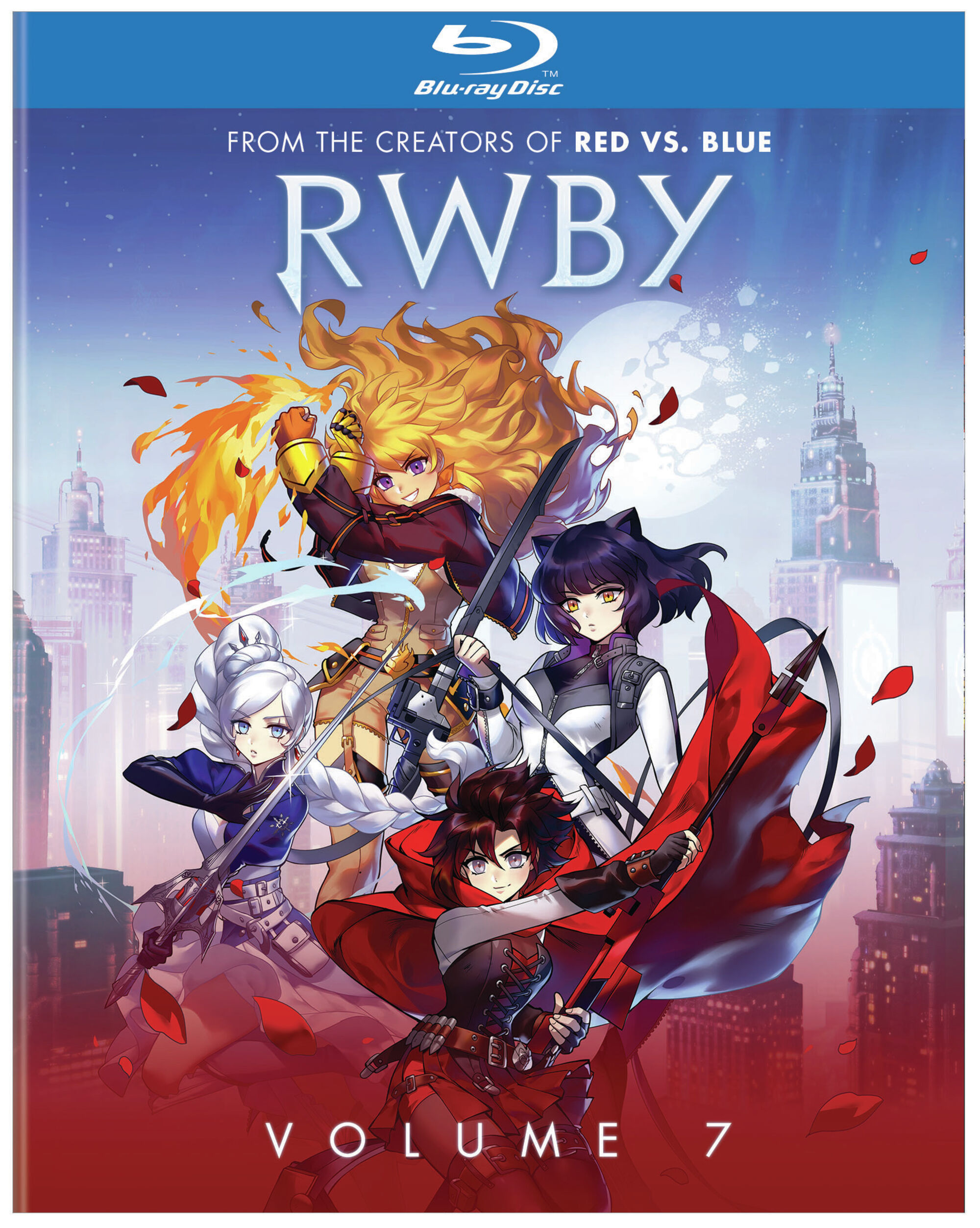 RWBY season 7 blu ray cover