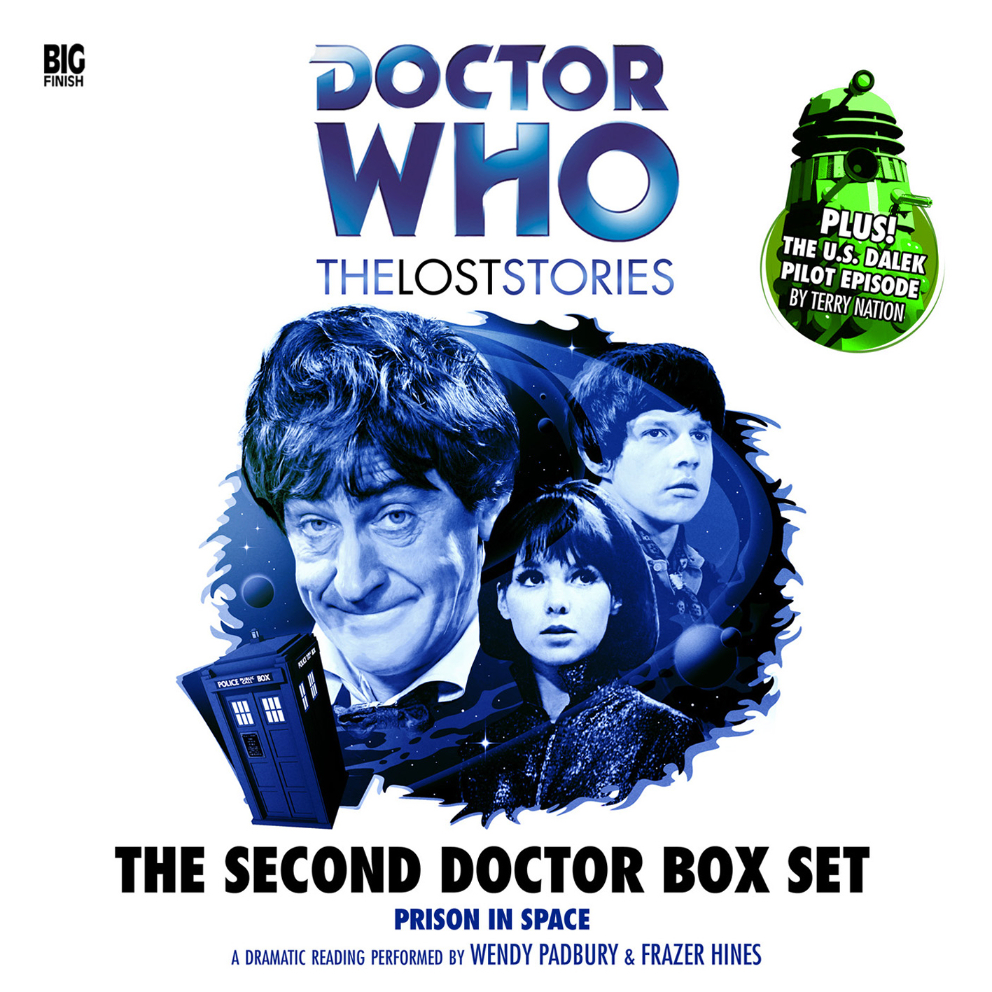 Big Finish Audio Lost Stories box set slip case