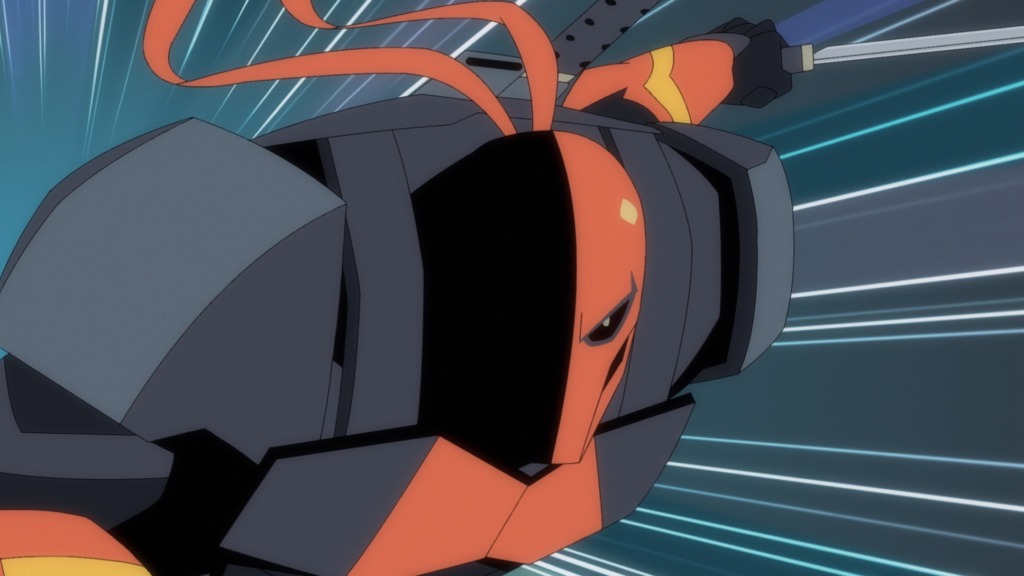 Screen grab of Deathstroke