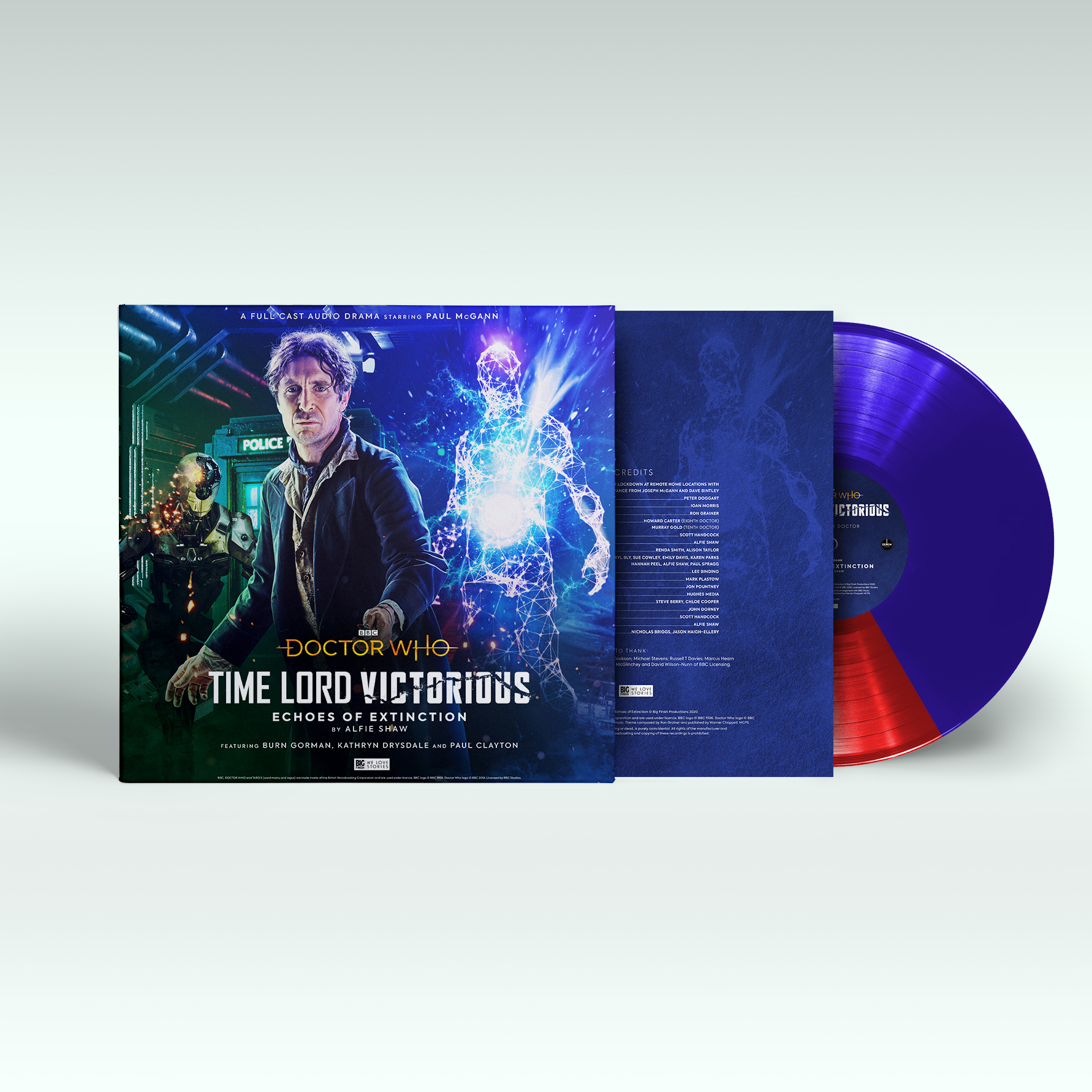 Time Lord Victorious Paul McGann Vinyl